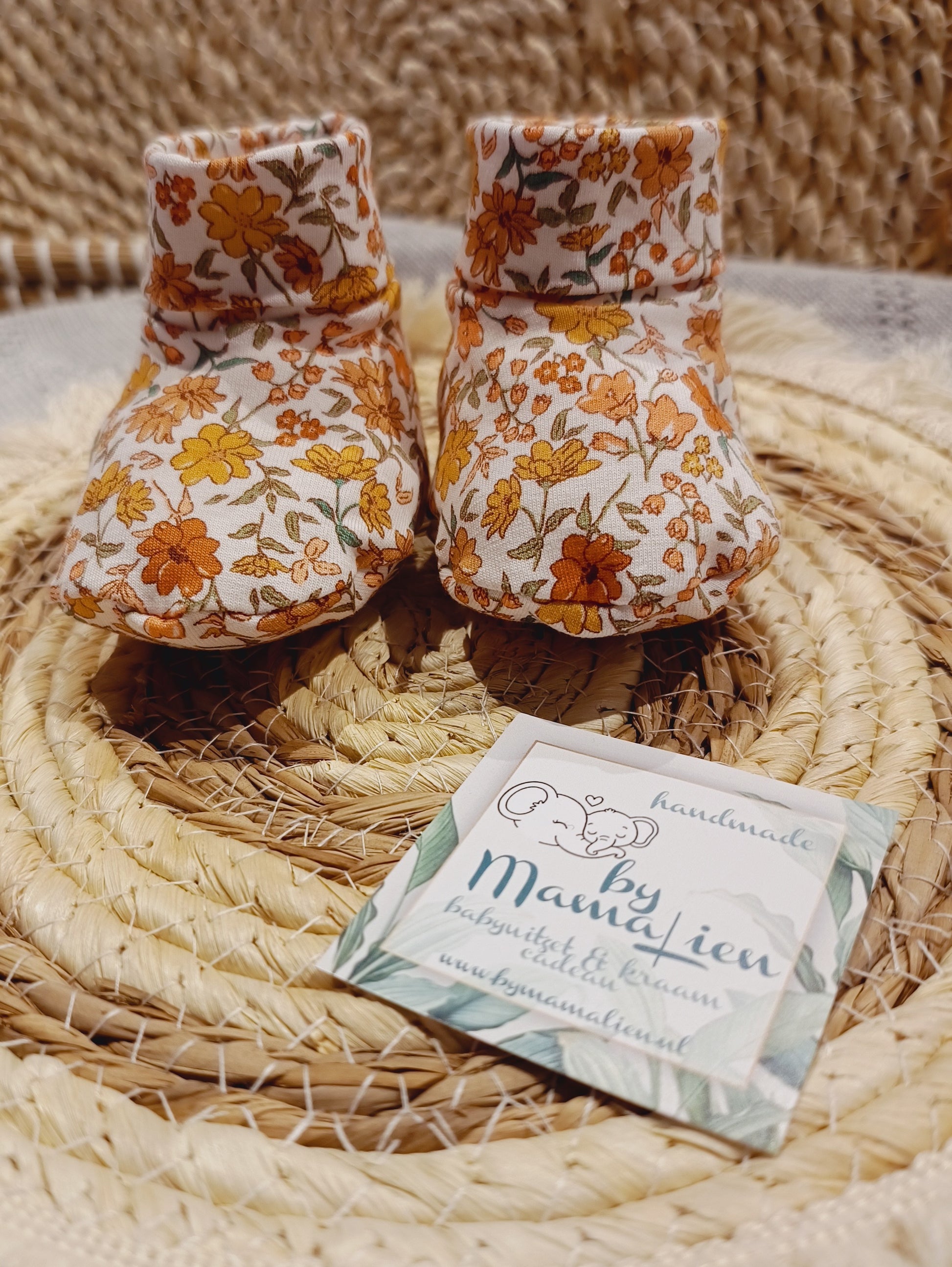 Baby slofjes retro