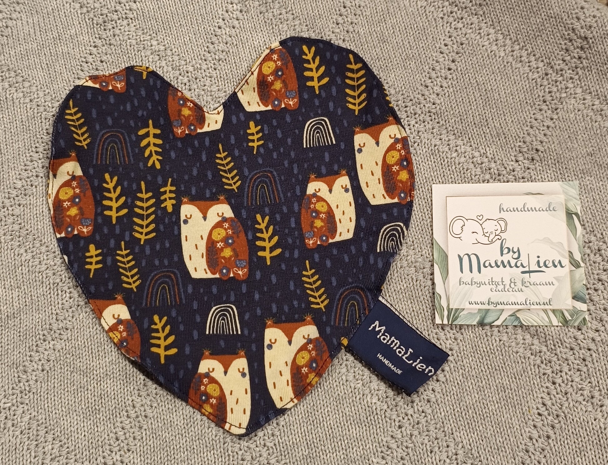 Geurdoekjes blauwe uiltjes set van 3 doekjes