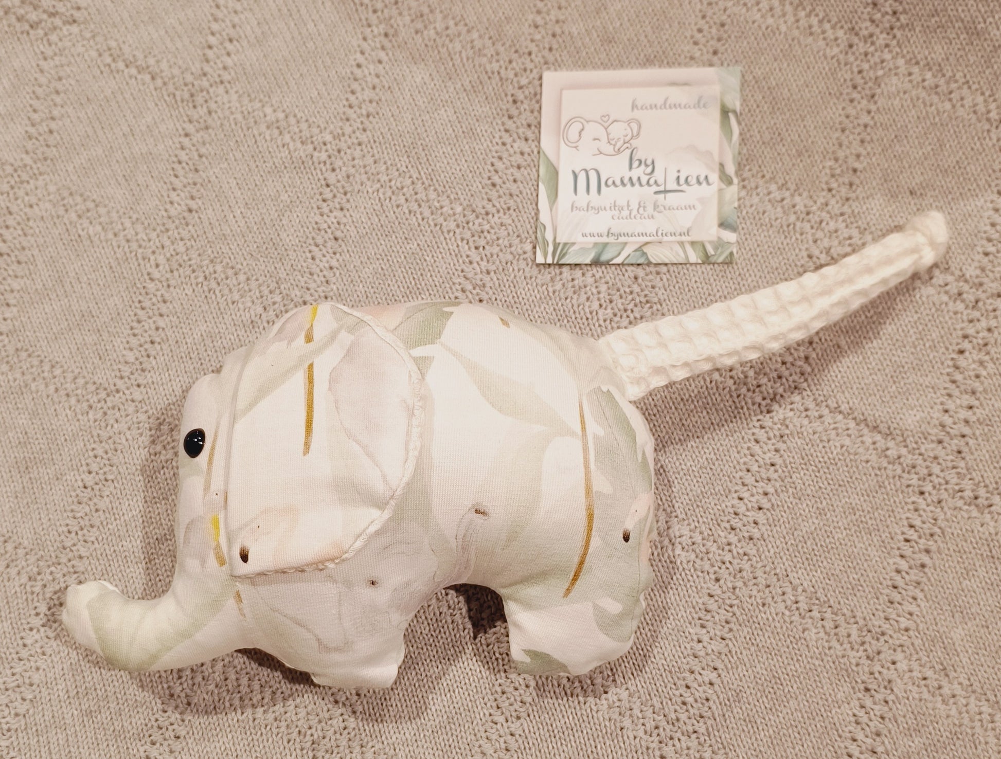 Olifant flamingo groen