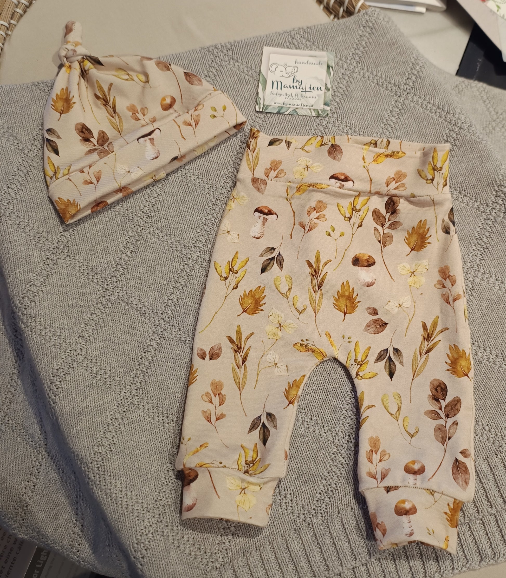 Baby setje maat 50/56 herfst