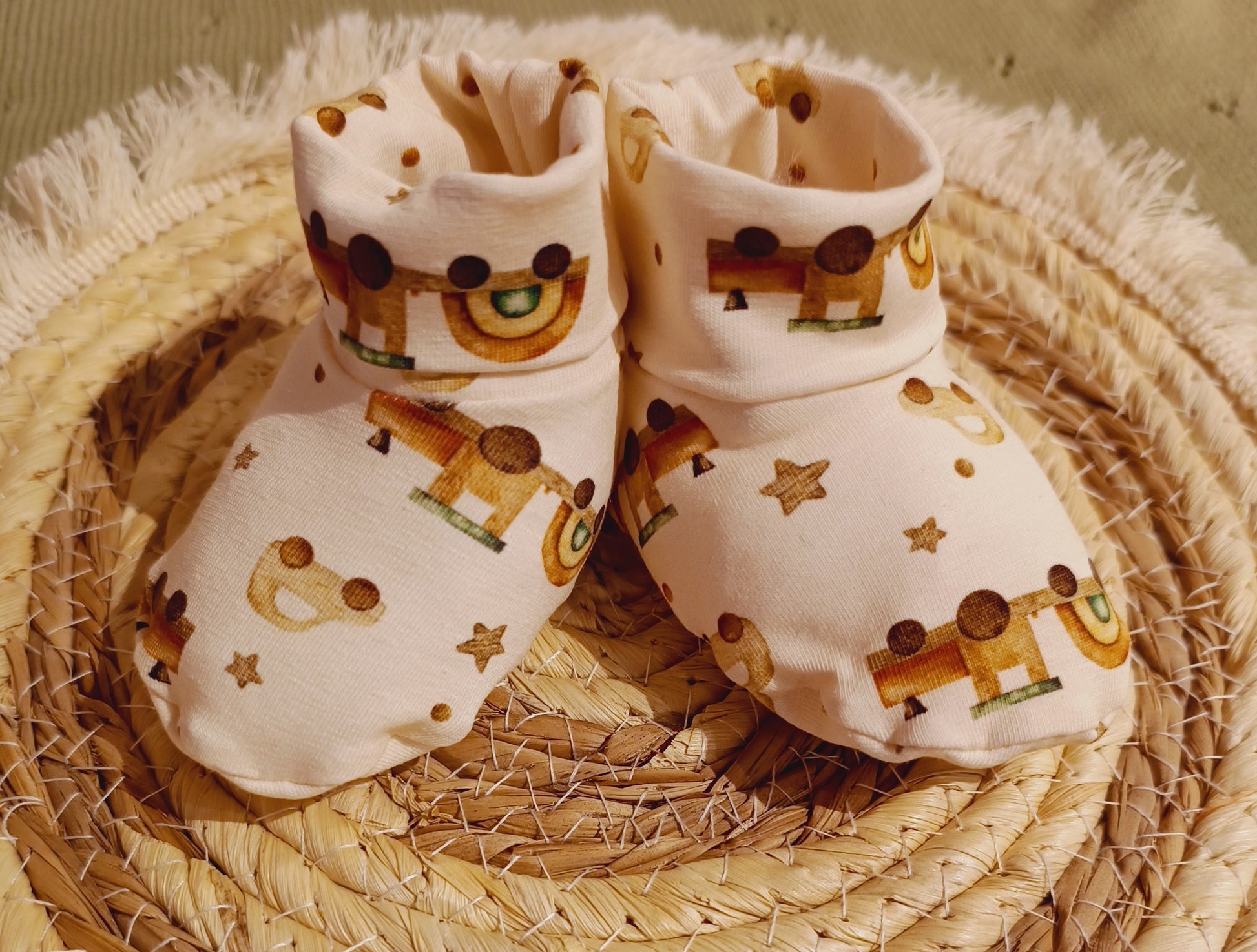 Baby slofjes treintjes