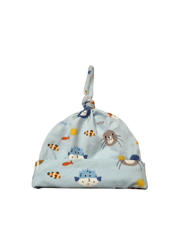 Baby knoopmutsje zeehondjes