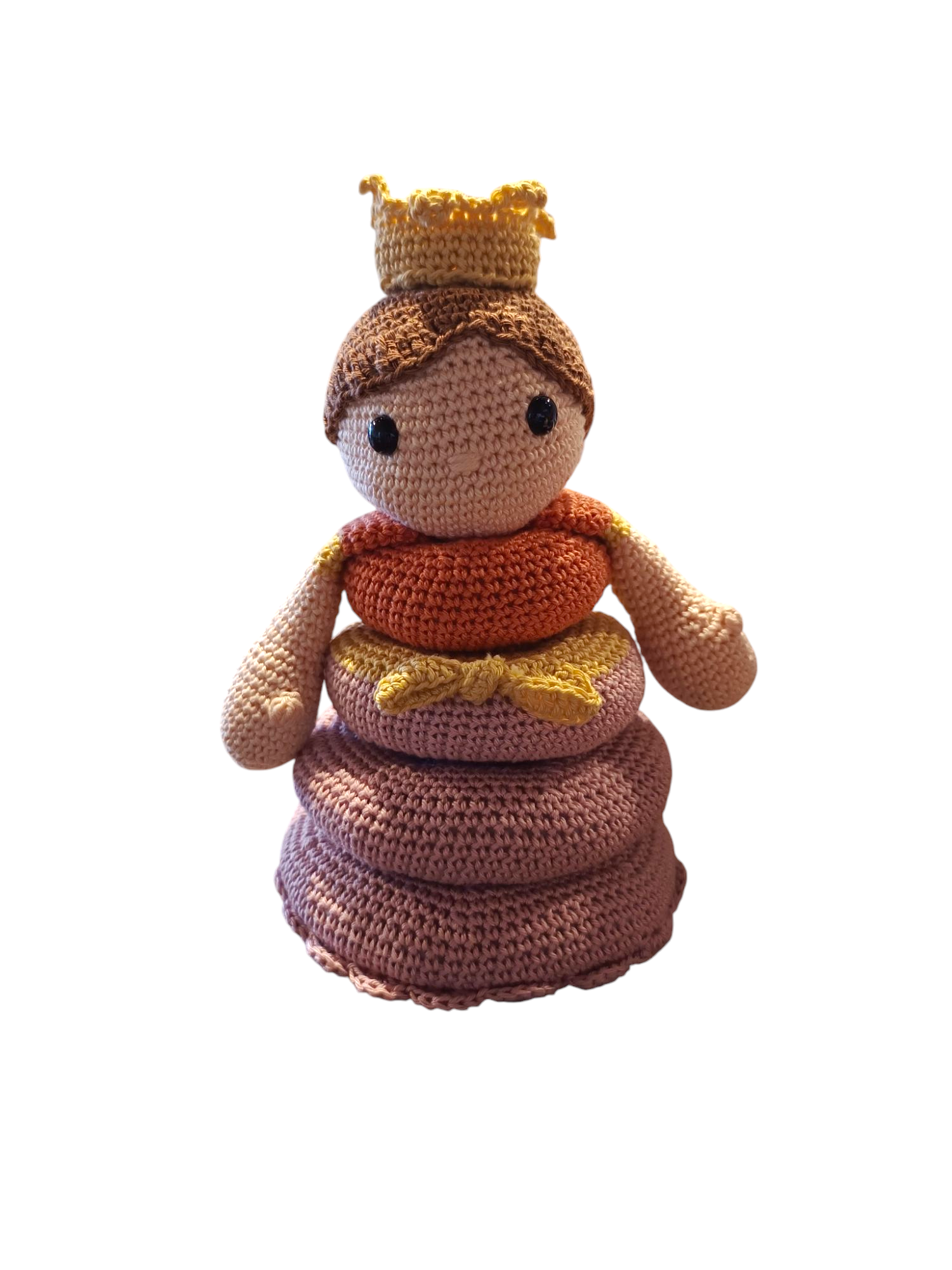Gehaakte stapeltoren prinses