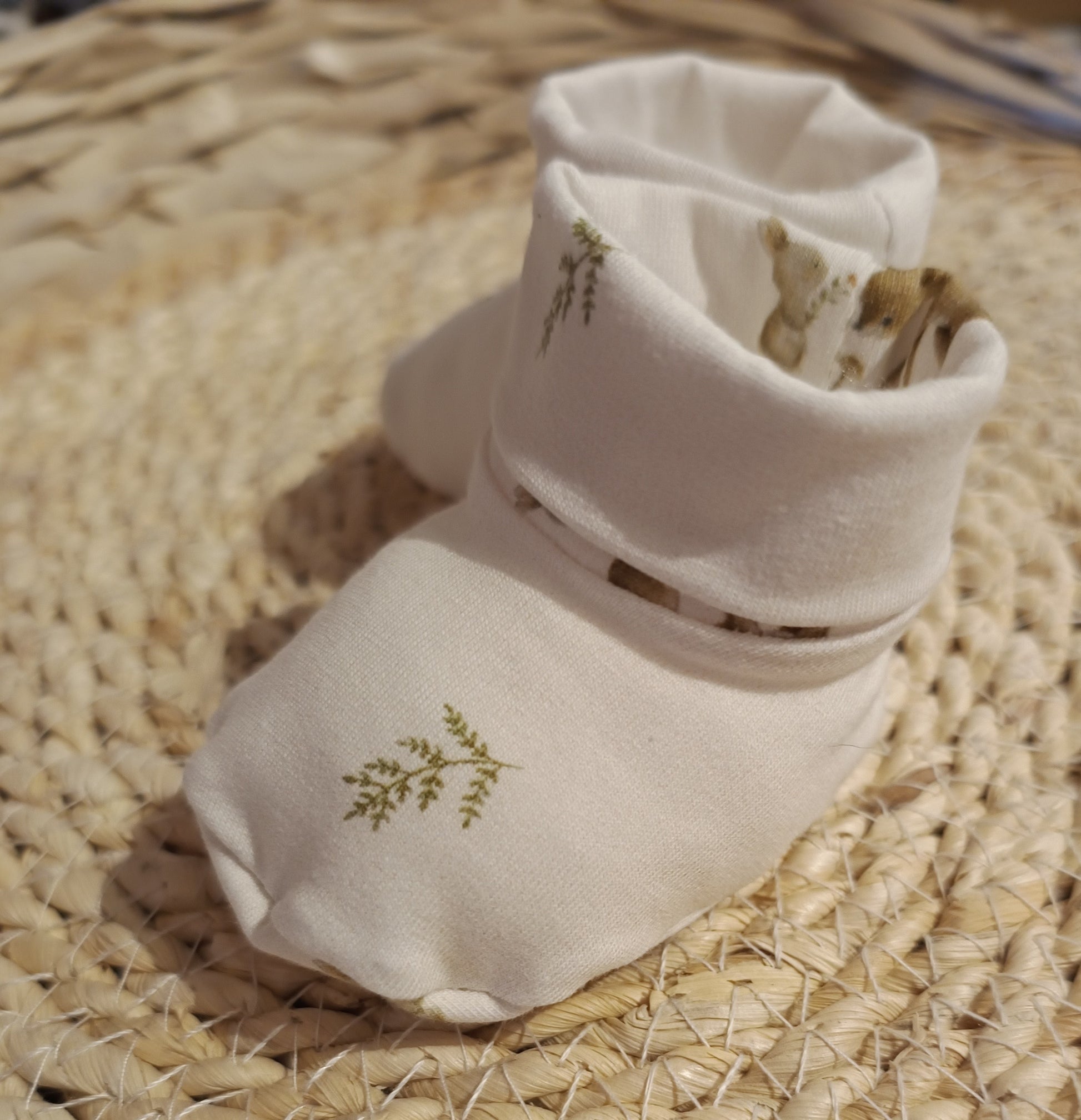 Baby slofjes hertjes