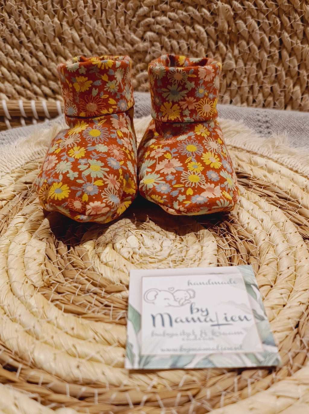 Baby slofjes terra retro