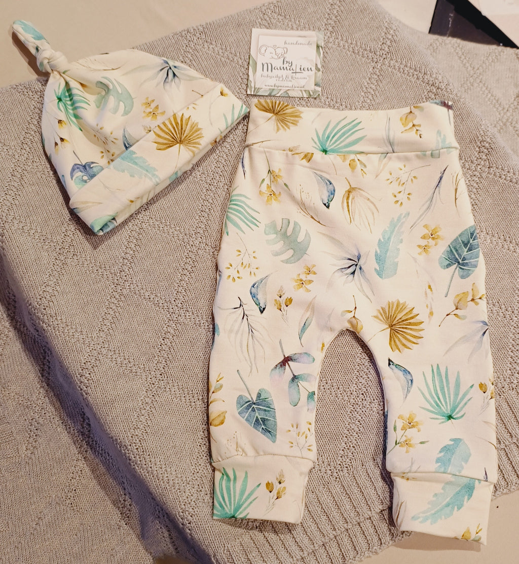 Baby setje maat 50/56 tropical