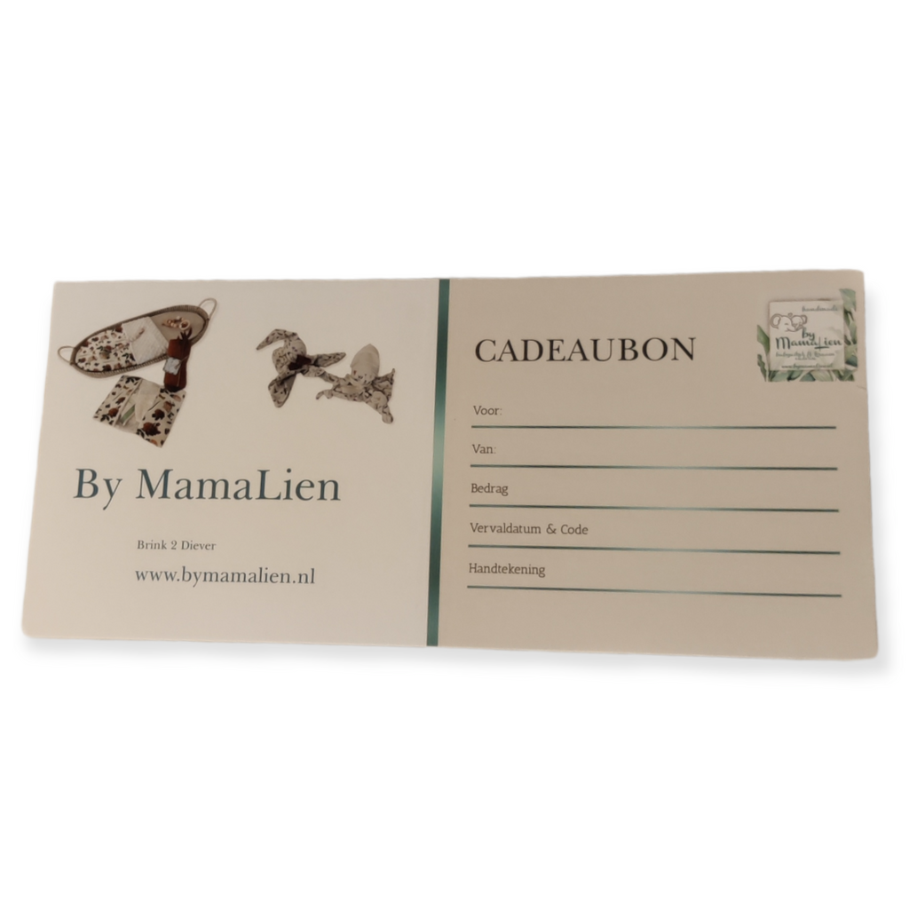 Cadeaubon By MamaLien
