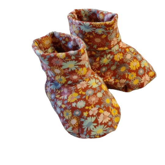 Baby slofjes terra retro