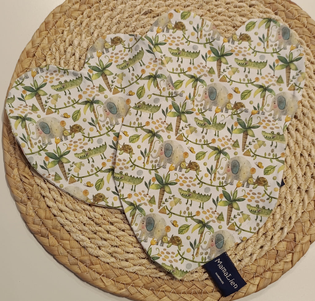 Geurdoekjes groene jungle set van 3 doekjes