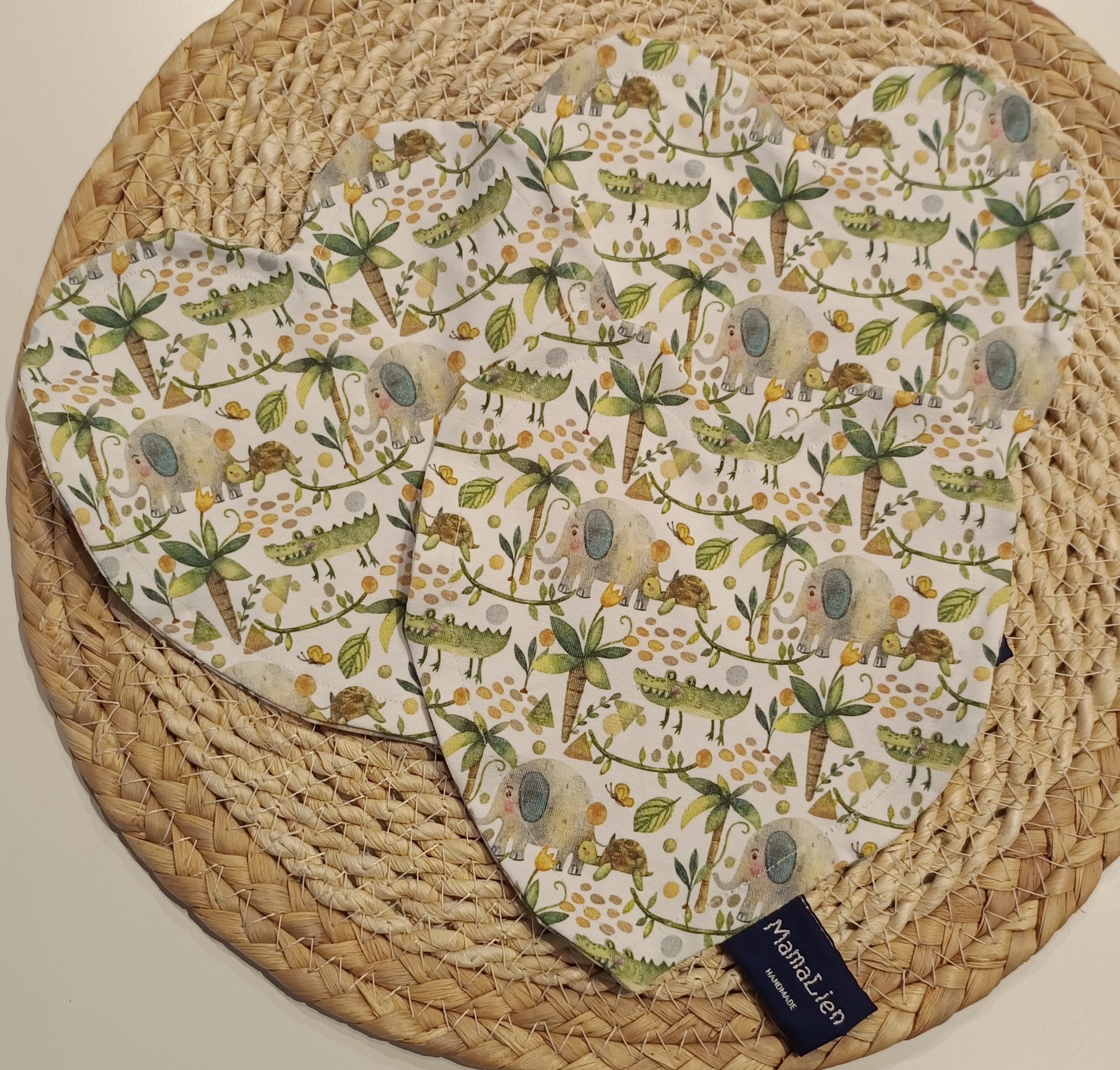 Geurdoekjes groene jungle set van 3 doekjes