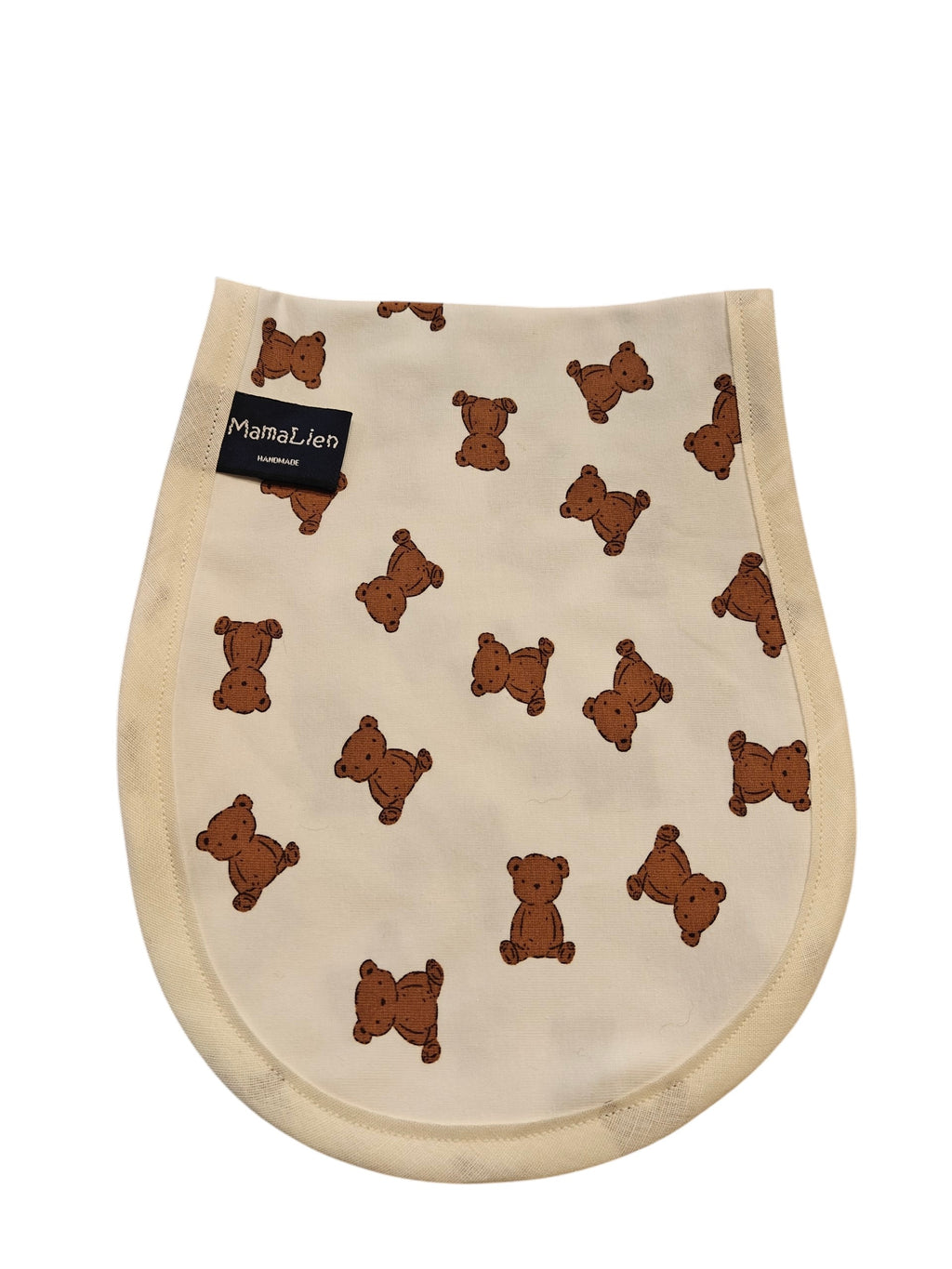 Schouderspuugdoek creme beertjes