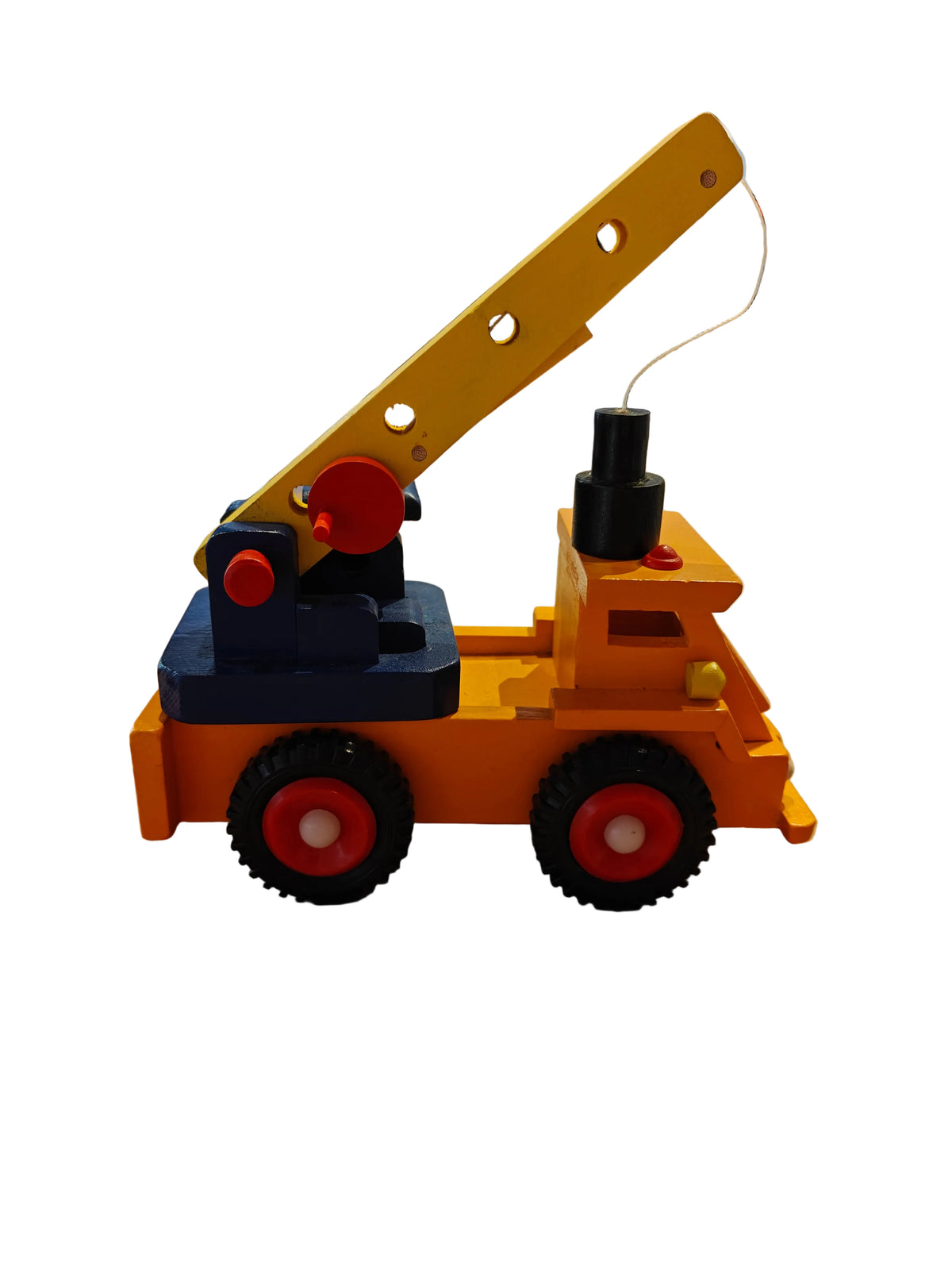 Houten blokjes kraan