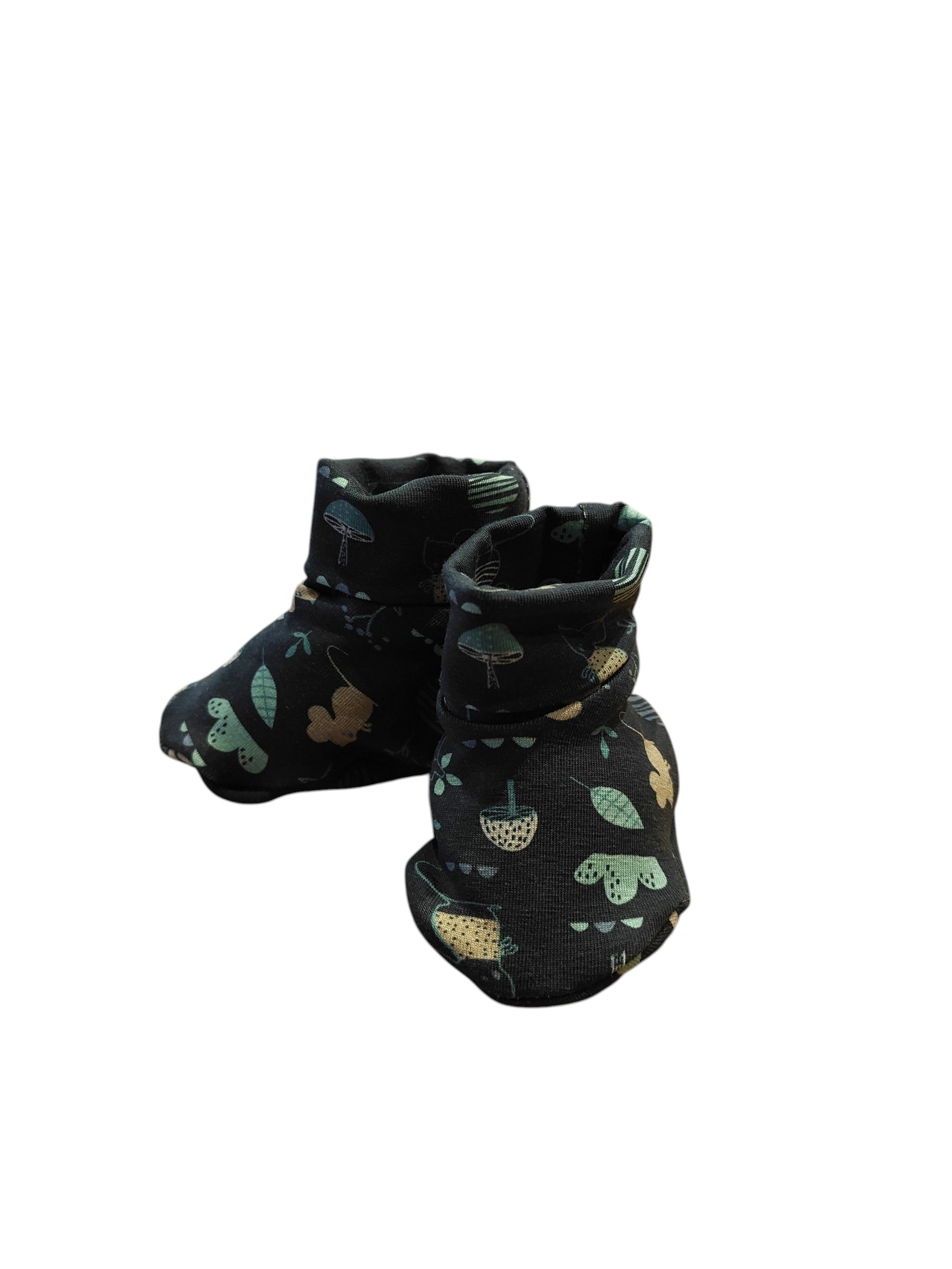 Baby slofjes blauwe muisjes