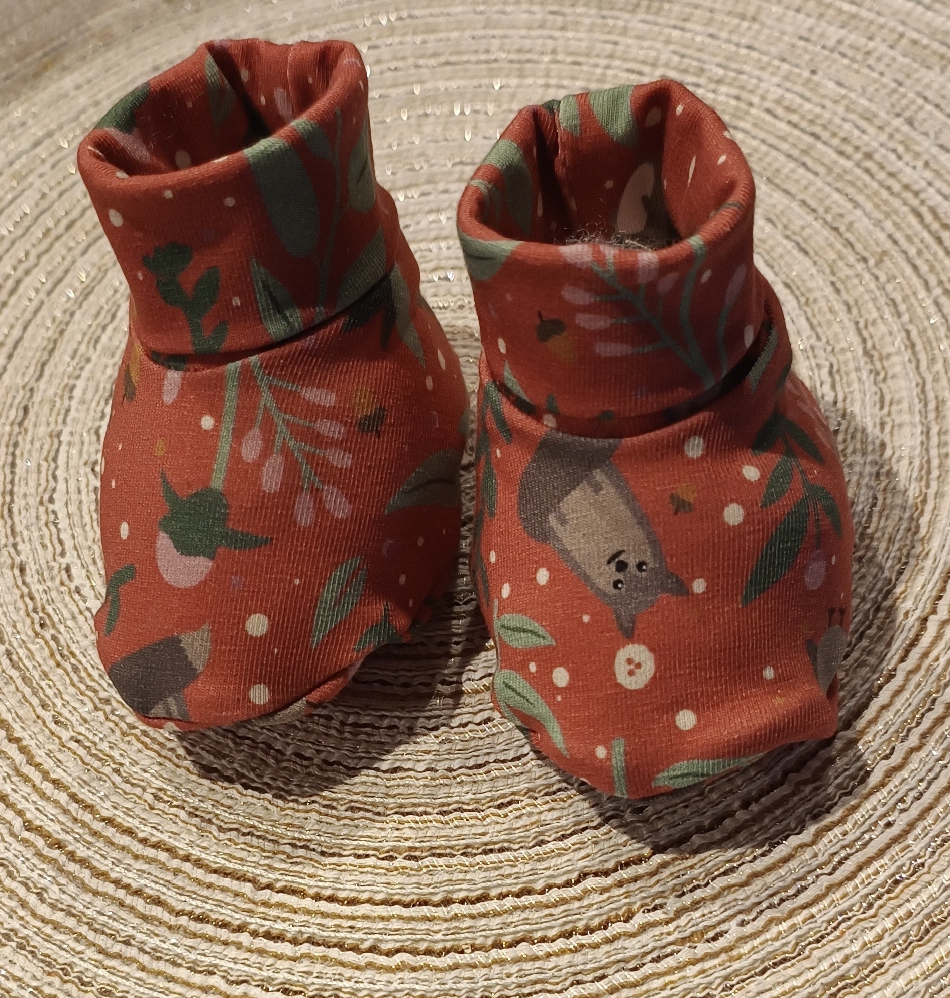 Baby slofjes egeltje