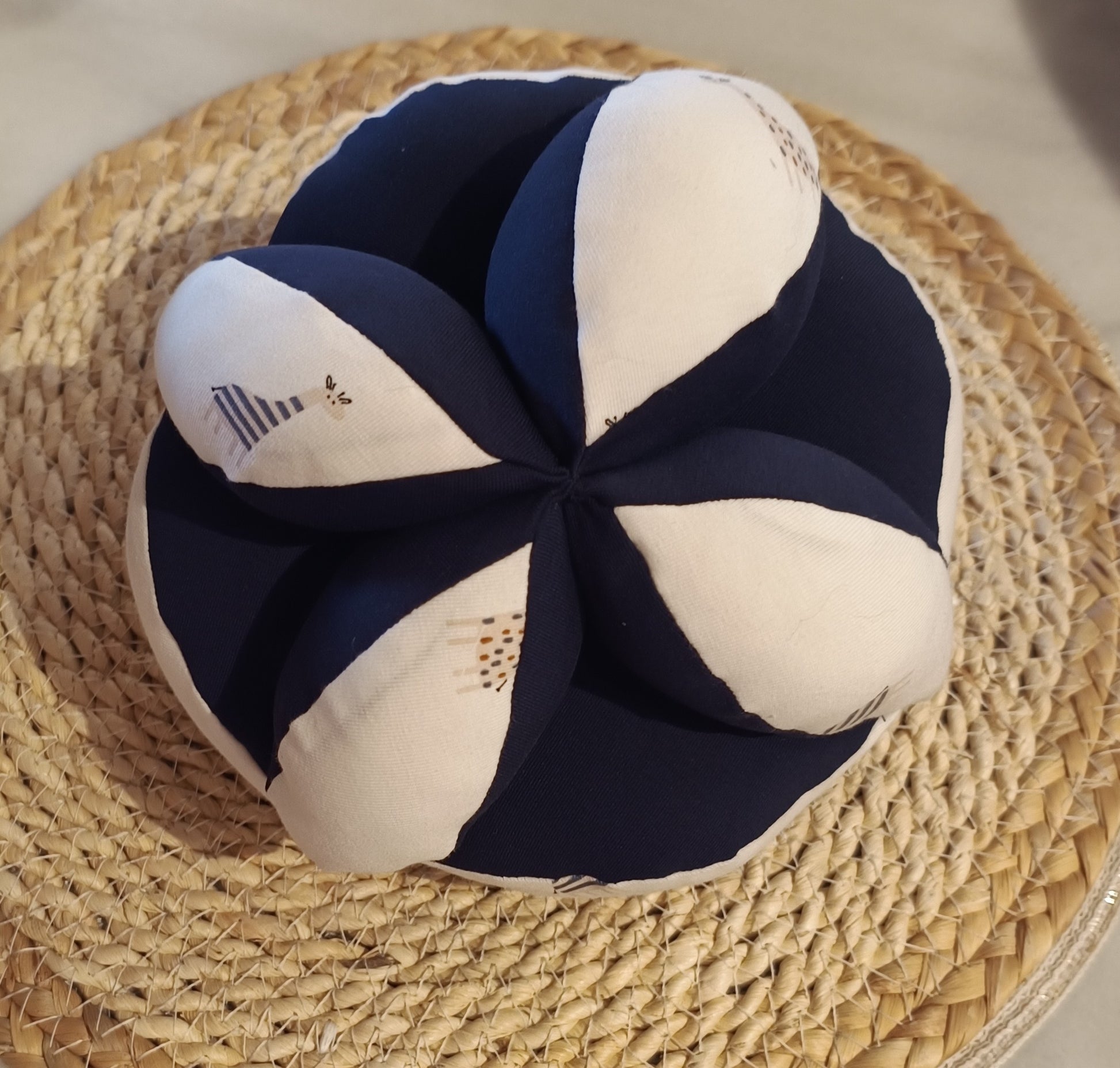 Grijpbal blauw Giraf