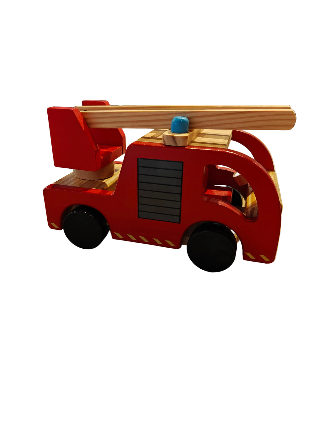 Houten brandweer auto