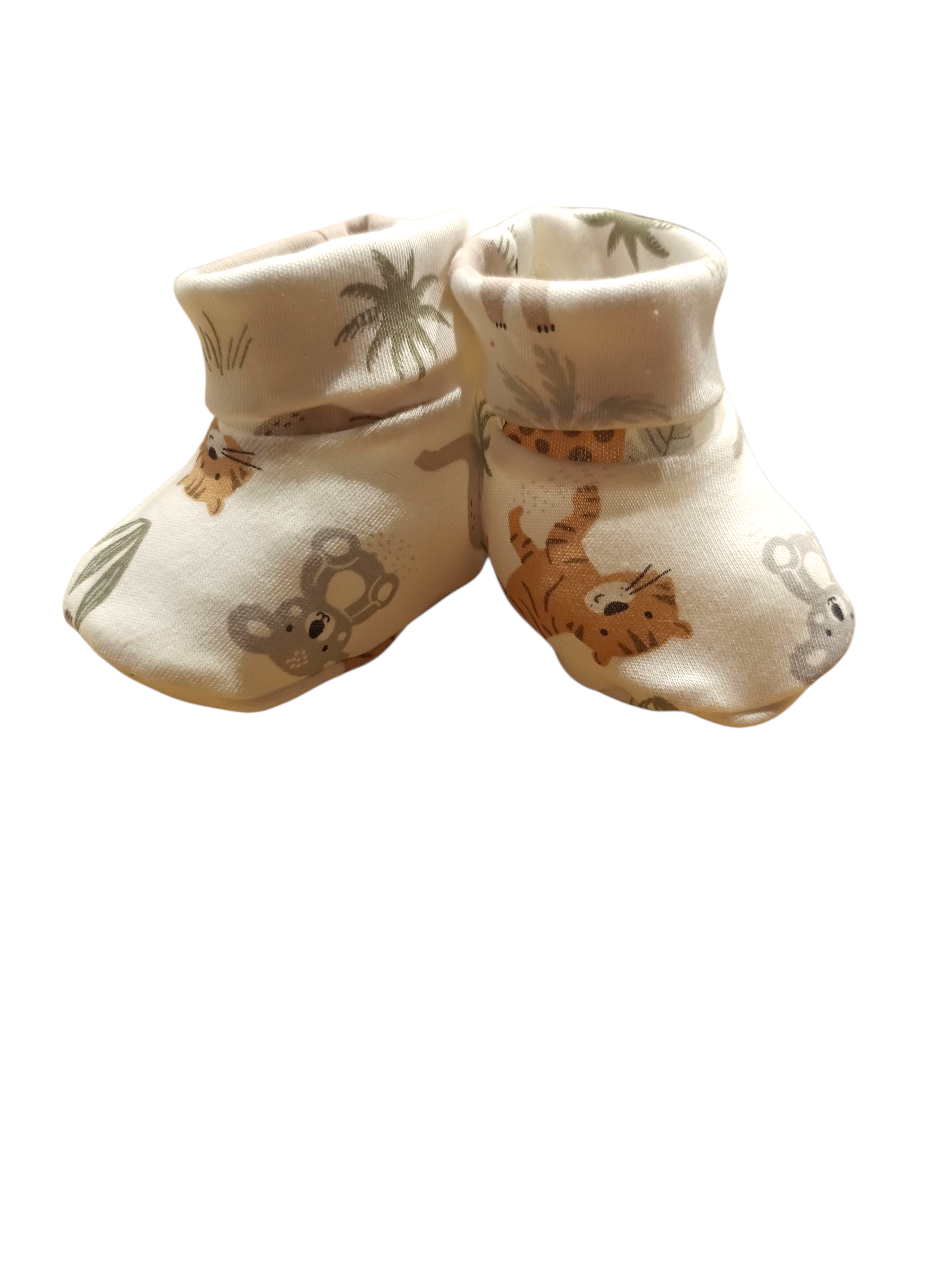 Baby slofjes creme koala jungle