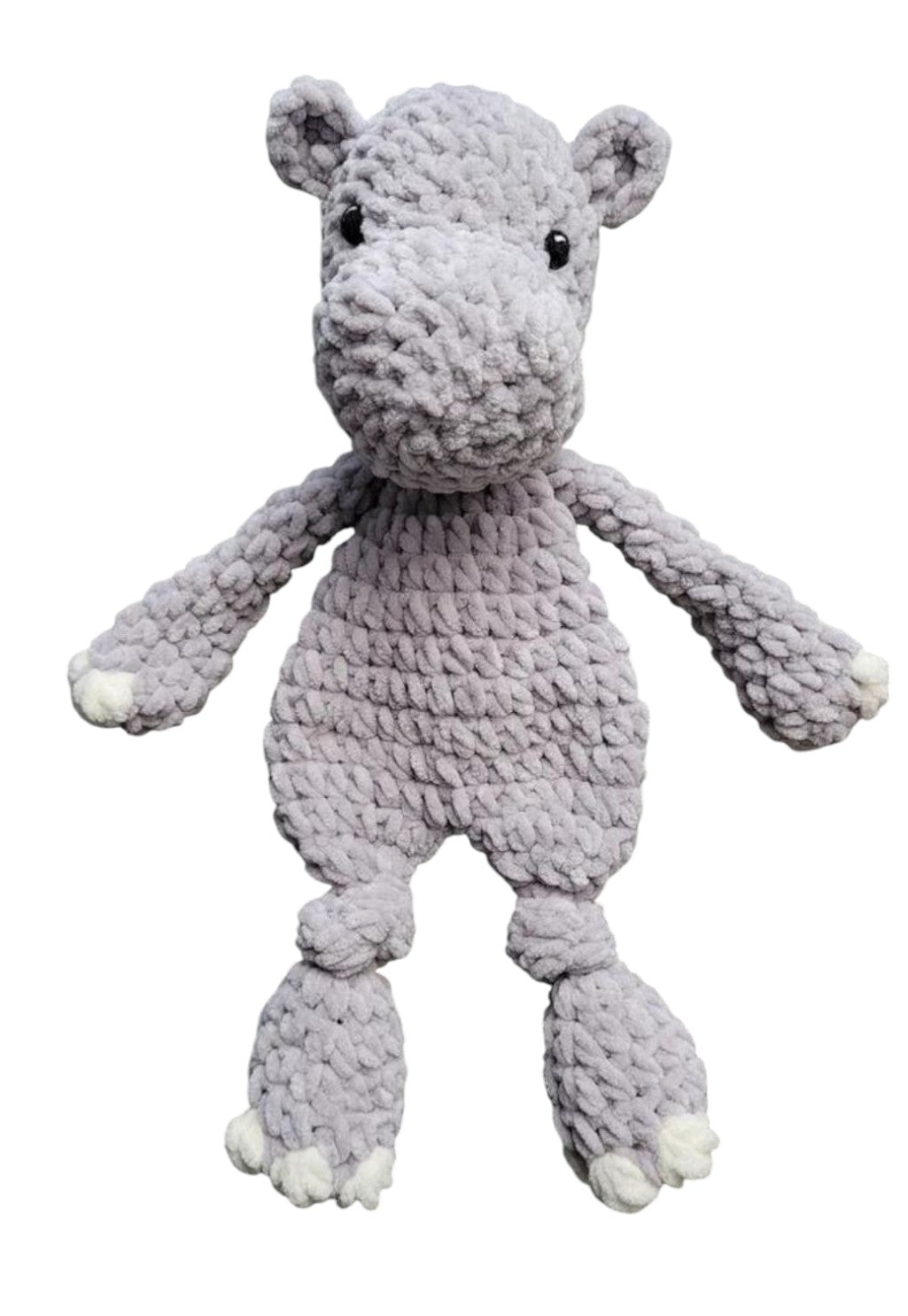 Gehaakte knuffel nijlpaard